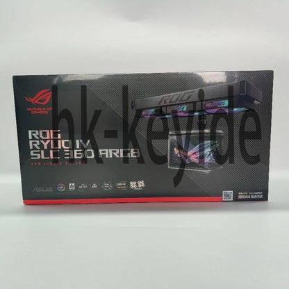 ASUS ROG RYUO IV 360 ARGB AIO Liquid CPU Cooler 360mm Radiator,~
