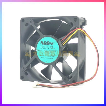 Nidec D08A-24TU 19BH2 8025 DC24V 0.12A 8CM 4-Pin Inverter Cooling Fan