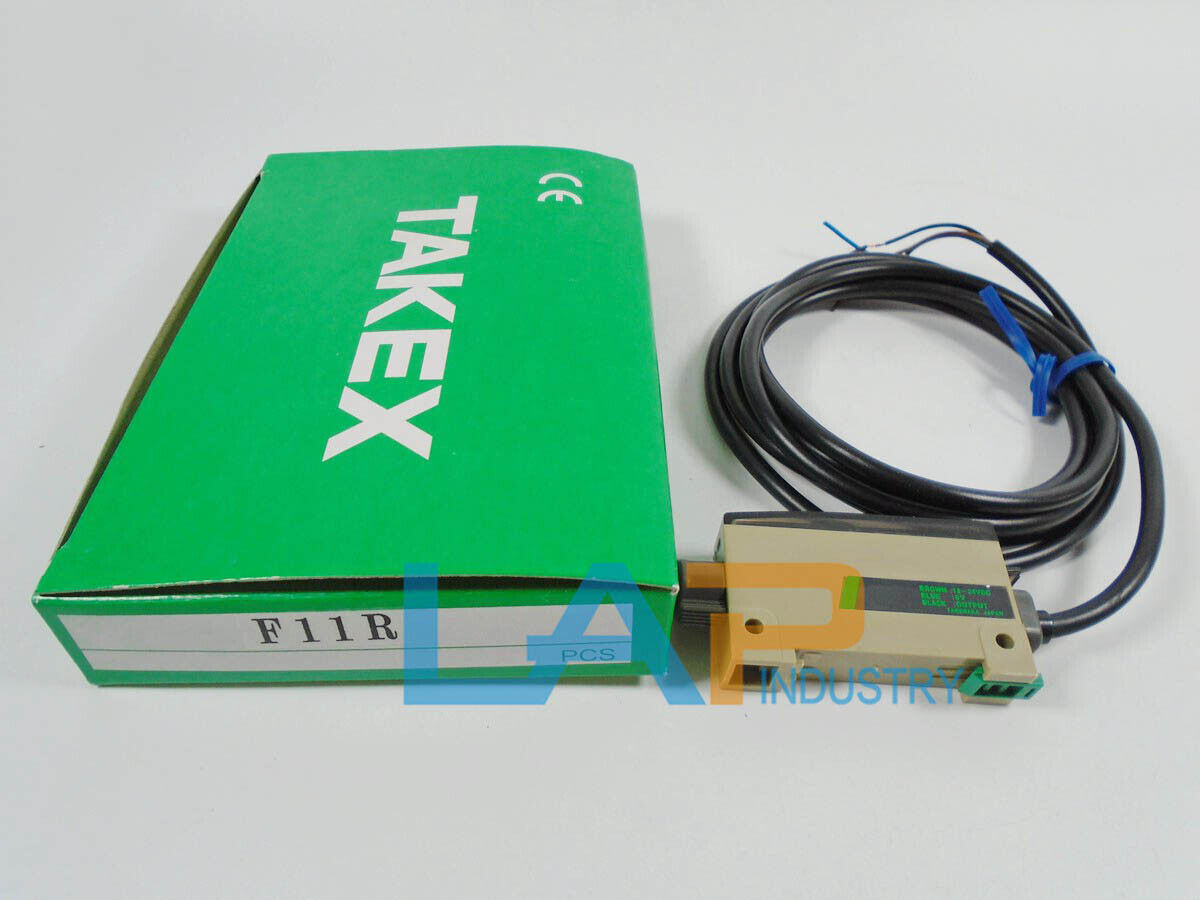 new 1PC  takex fiber optic sigital sensor F11R 12-24V