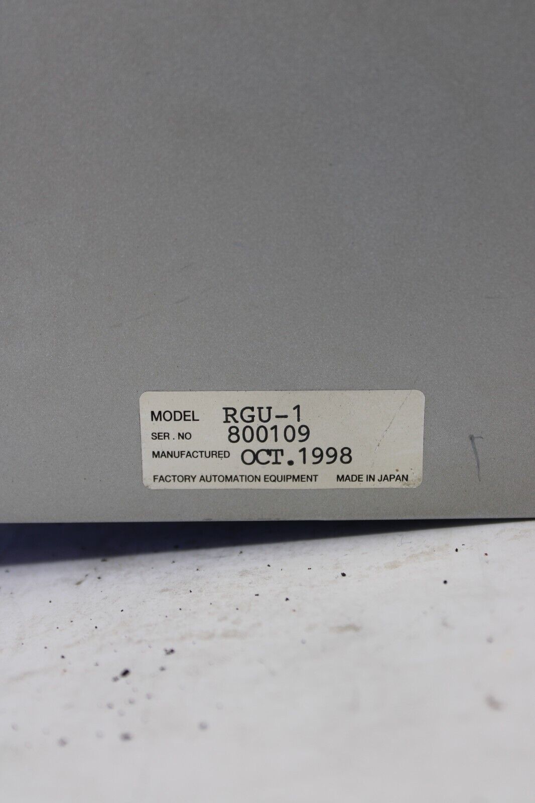 used Yamaha RGU-1 Robot Controller - YAMAHA