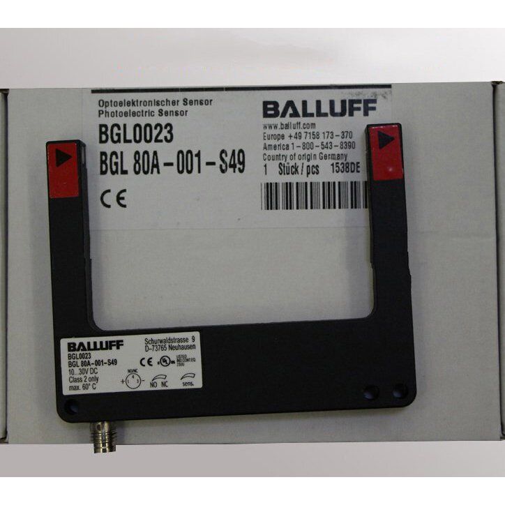 new 1pcs  balluff Photoelectric Sensor BGL 80A-001-S49 SHIP