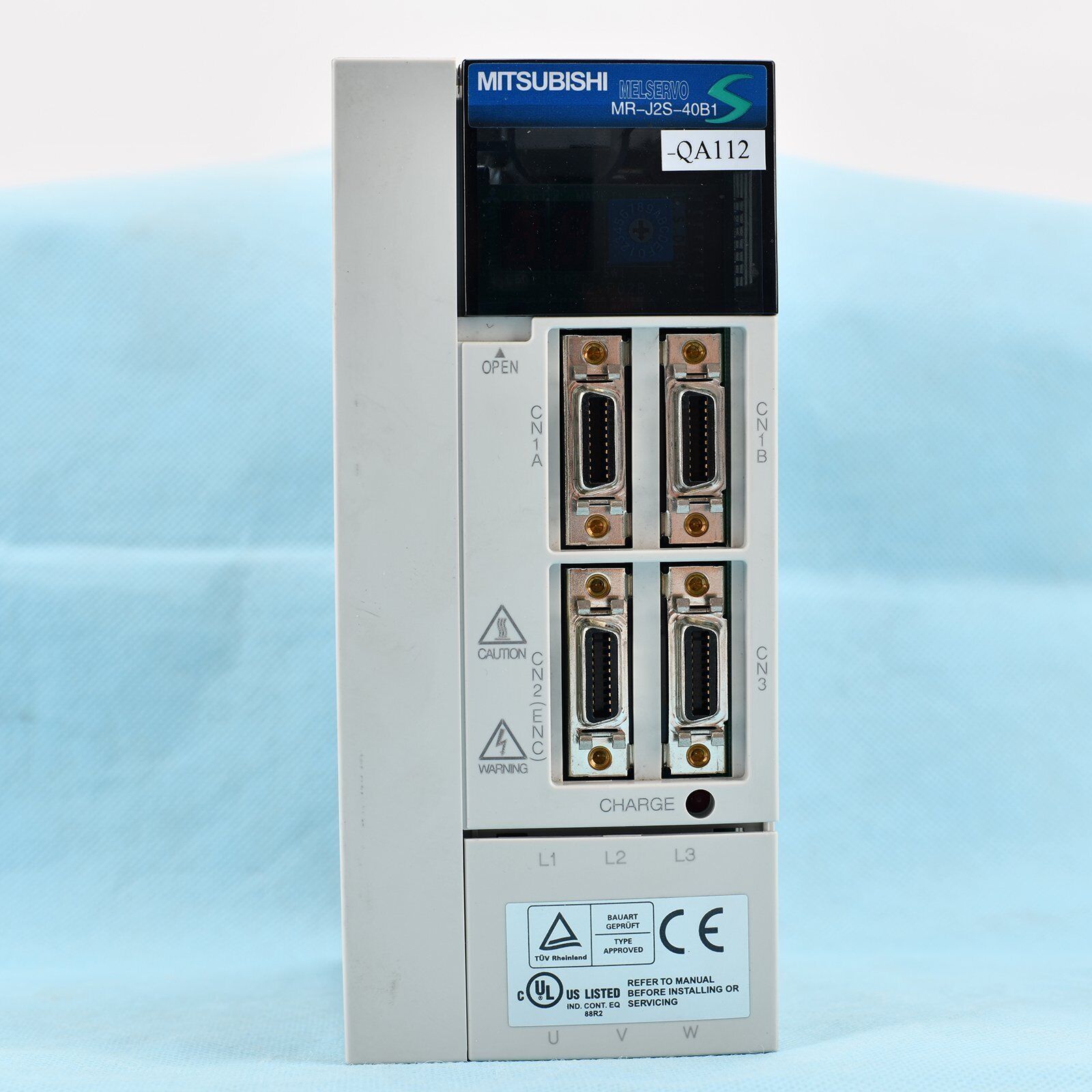 used ONE Mitsubishi servo drive MR-J2S-40B1 QA112 in good condition - MITSUBISHI