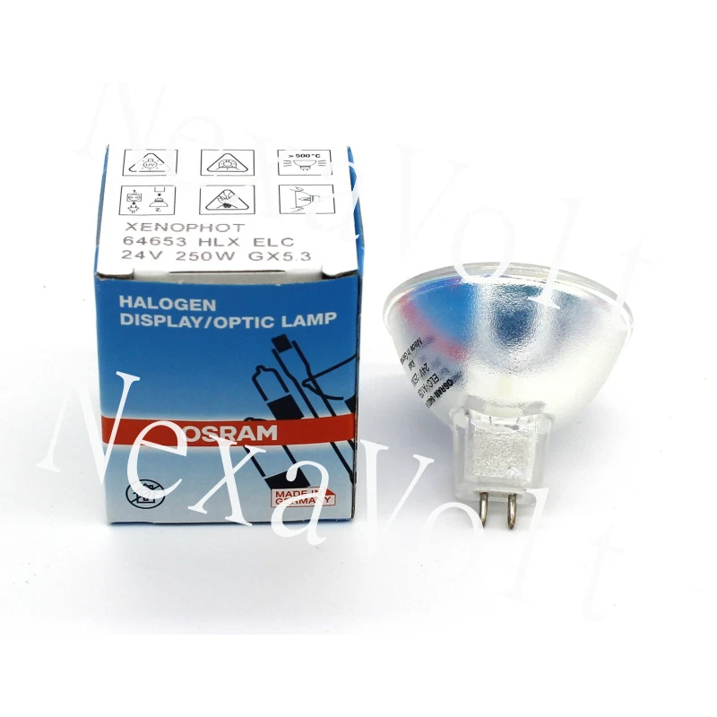 XENOPHOT 64653 HLX ELC 24V 250W GX 5.3 bulb OSRAM 24V250W lamp light
