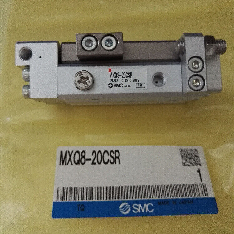 ONE SMC Pneumatic Slide Cylinder MXQ8-20CSR - SMC