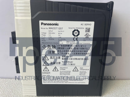 Panasonic MADDT1207 AC Servo Drive - PANASONIC