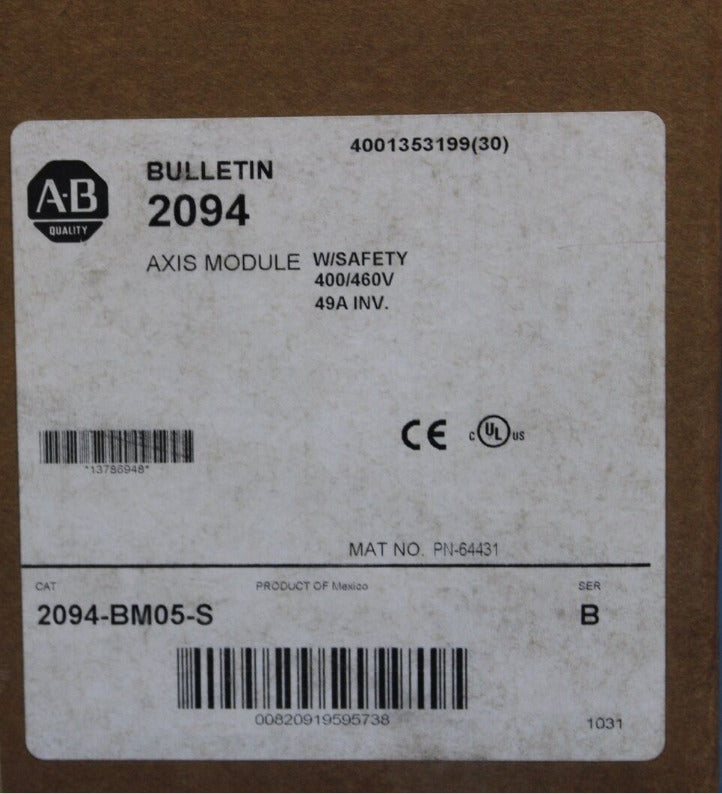 Allen Bradley Kinetix 6000 Servo Drive (Model: 2094BM05S) - ALLEN BRADLEY