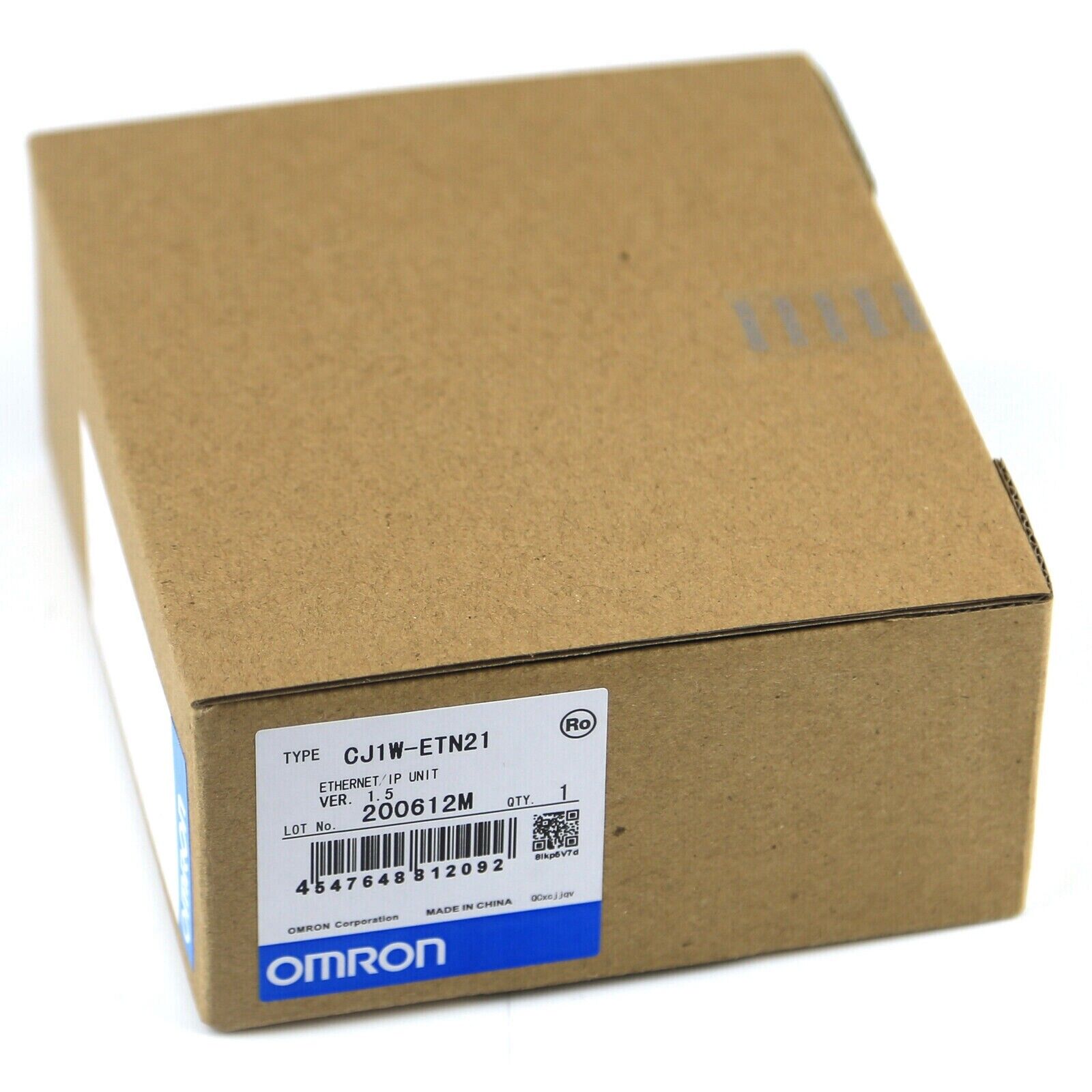 Omron CJ1W-ETN21 CJ1WETN21 Programmable Logic Controller - OMRON
