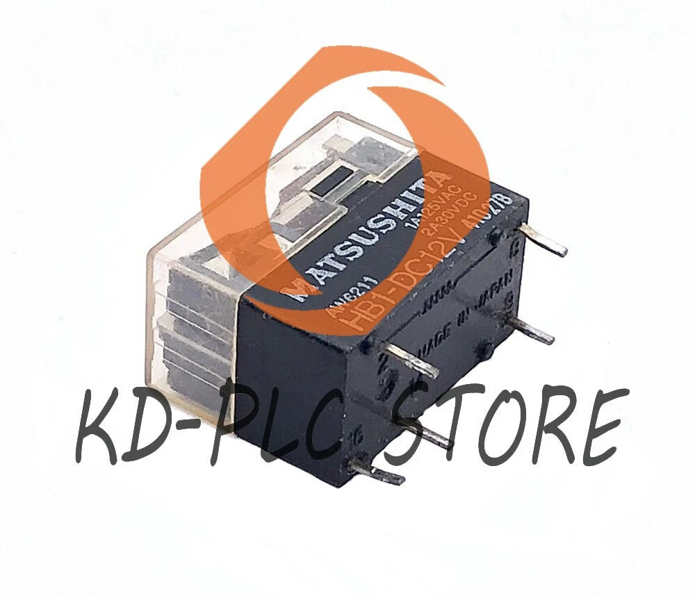 1Pc HB1-DC12V Matsushita Signal Relay 1A 125VAC 5 Pins