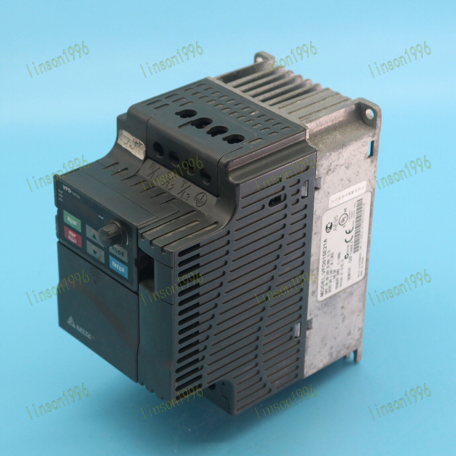 used DELTA VFD015E21A Inverter Tested Good - DELTA