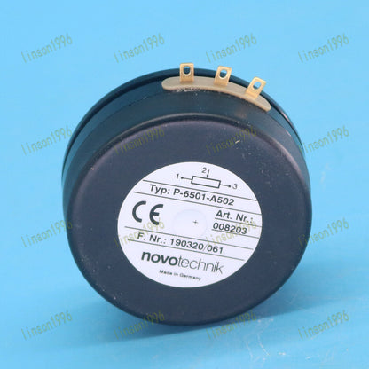 Novotechnik Rotary Sensor P-6501-A502 FAST SHIP - NOVOTECHNIK