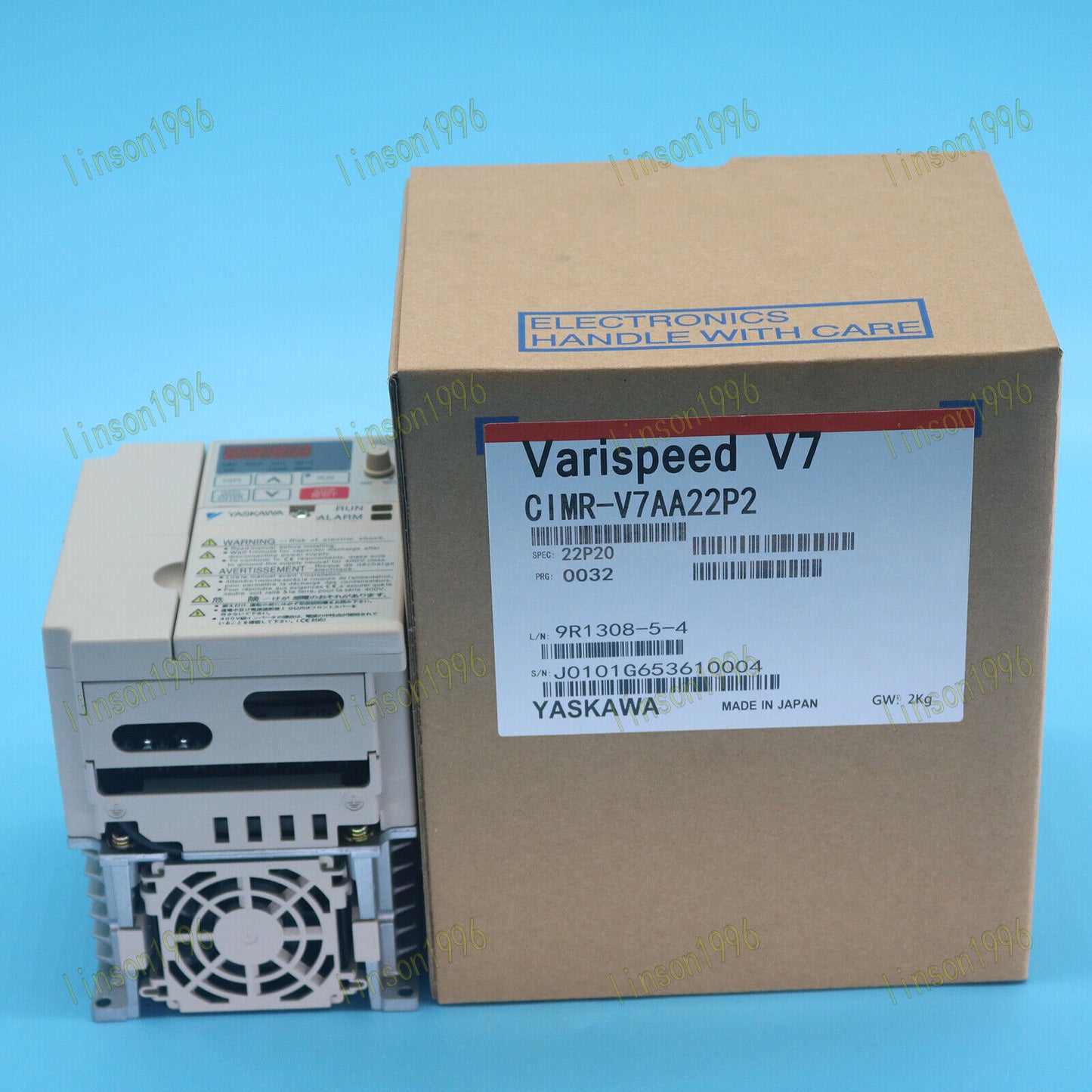Yaskawa Inverter Model CIMR-V7AA22P2 - YASKAWA