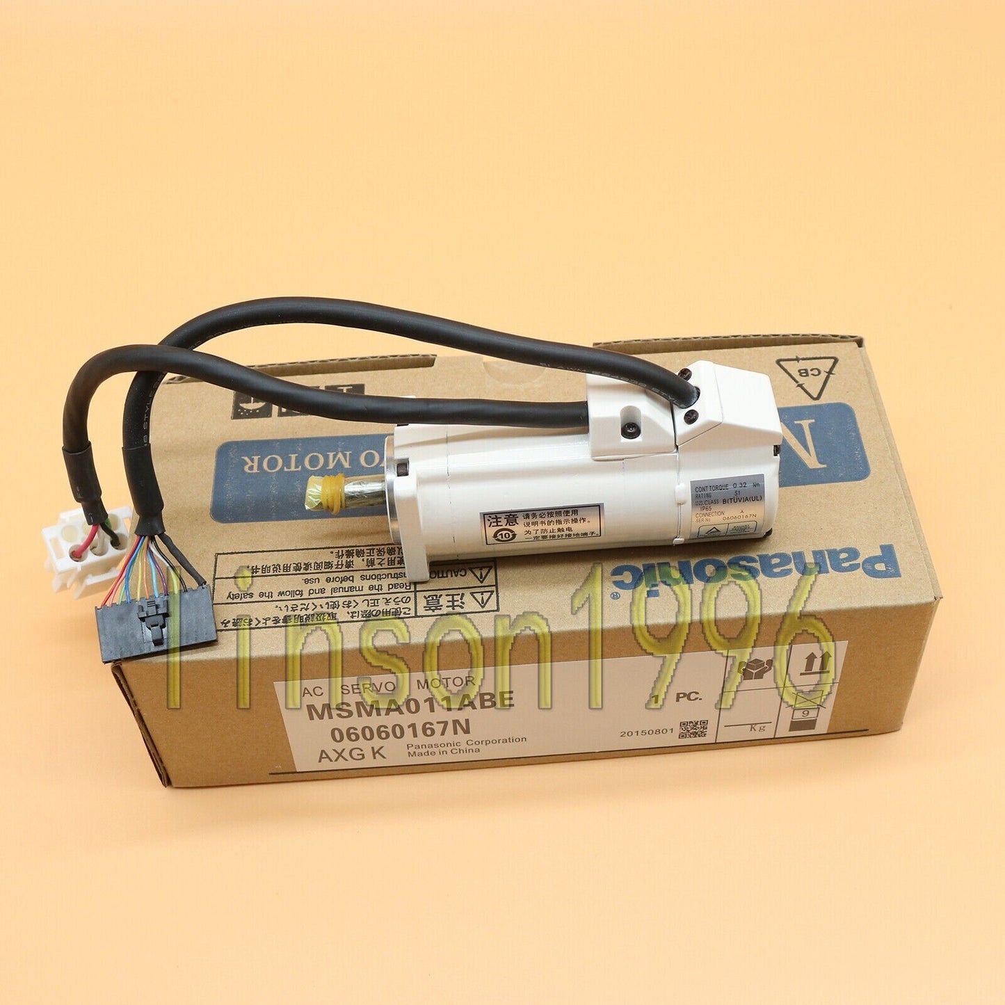 Panasonic MSMA011ABE AC Servo Motor, In-Box, One-Year Warranty - PANASONIC