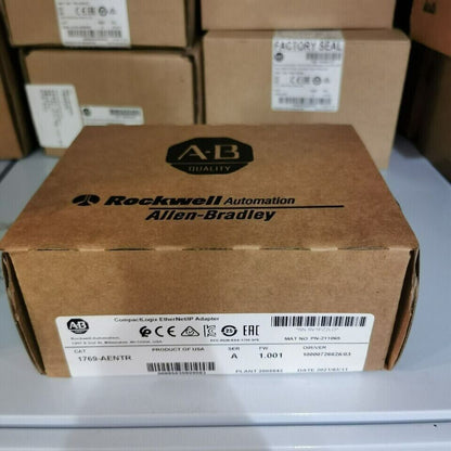 AB 1769-AENTR Compactlogix Ethernet/IP Adapter - ALLEN BRADLEY