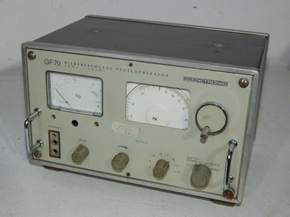 PRÄCITRONIC Measuring Device GF 70 Low-Frequency Level Generator 20Hz-20kHz - PRÄCITRONIC