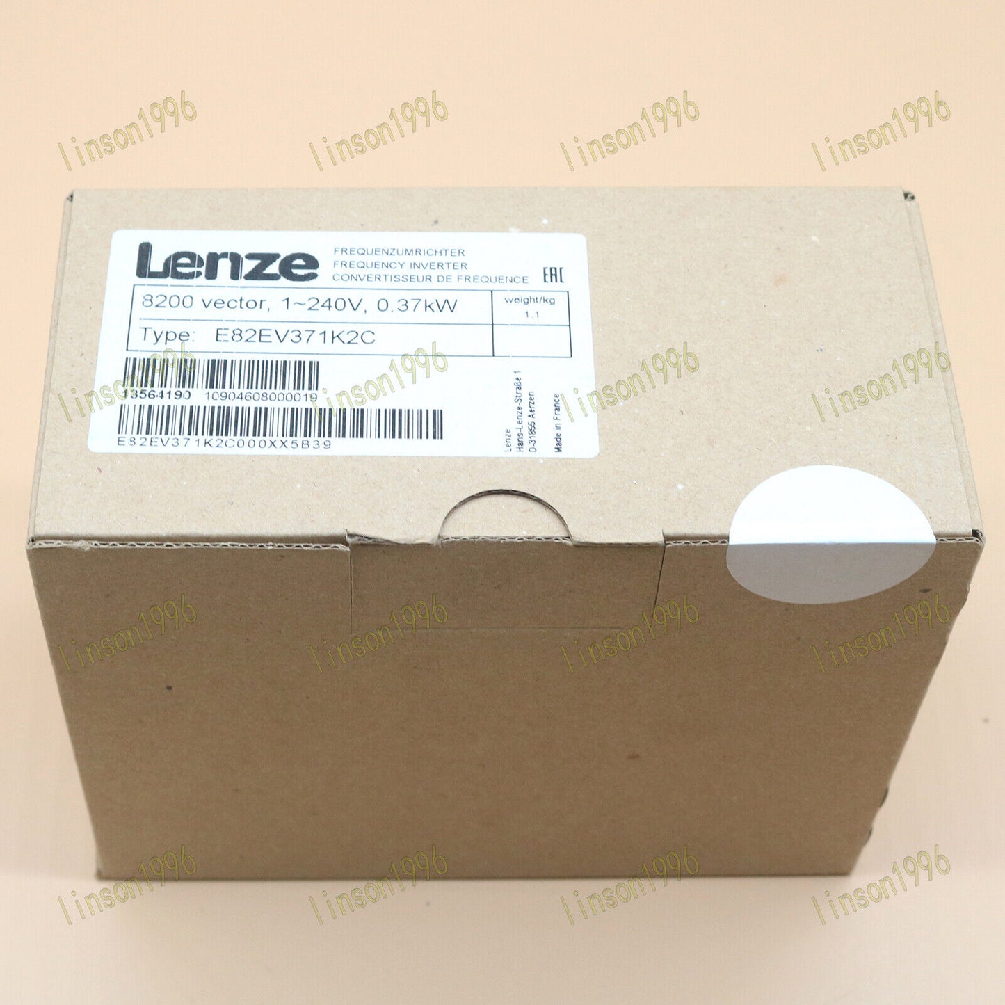 Lenze E82EV371K2C Servo Driver Inverter - LEONI