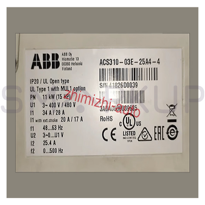 new ABB ACS310 ACS310-03E-25A4-4 Inverter Drive 380V 11KW