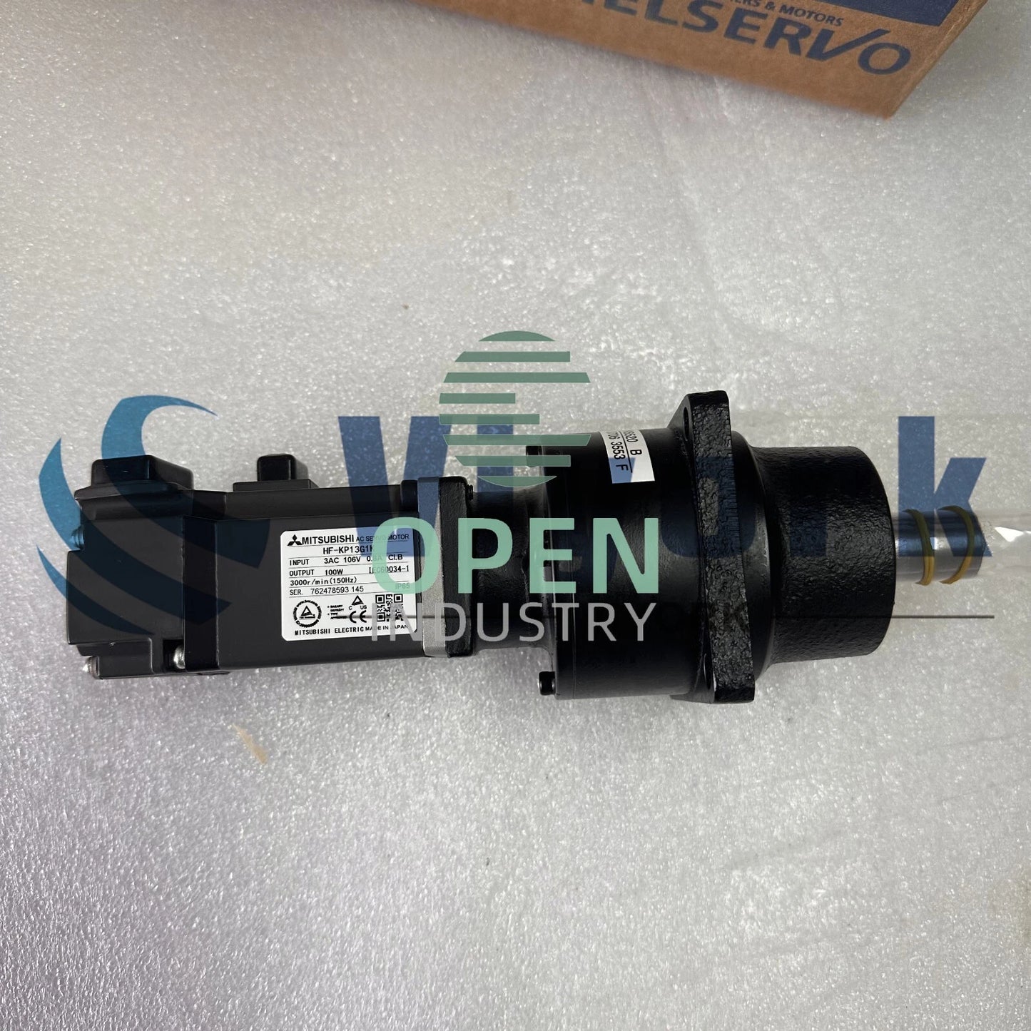1PCS Mitsubishi HF-KP13G1K AC SERVO MOTOR WITH GEAR RATIO 100W