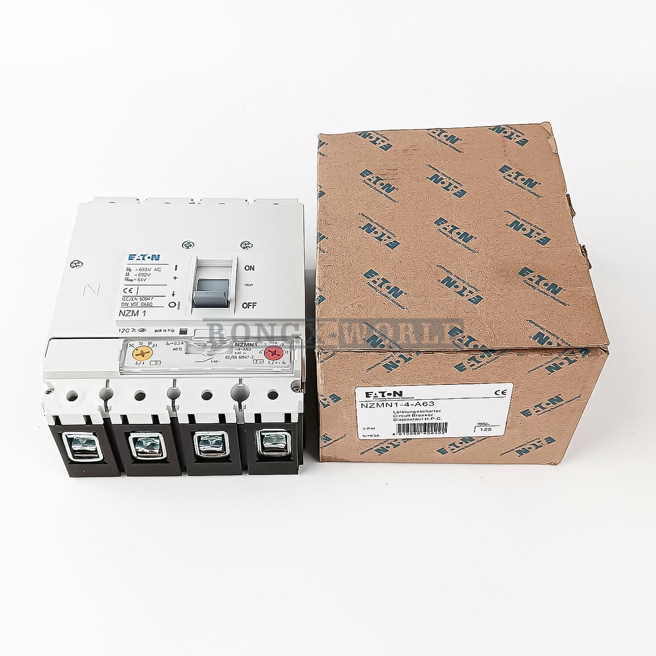 new 1PCS Eaton Circuit breaker NZMN1-4-A63 - EATON