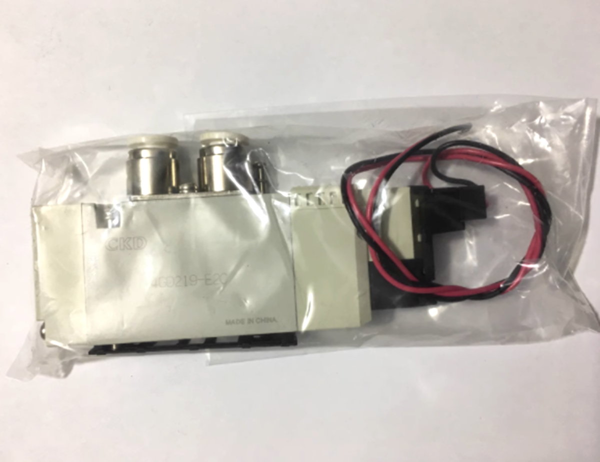 CKD 4GD219-E2C Solenoid Valve | High-Performance Flow Control | 4GD219-E2C Model | 120PSI Max Pressure | 100°F to 212°F Operable Temperature Range | Anti-Leakage Design | Smooth Flow Operation | Durable Construction - BRAND NAME: CKD