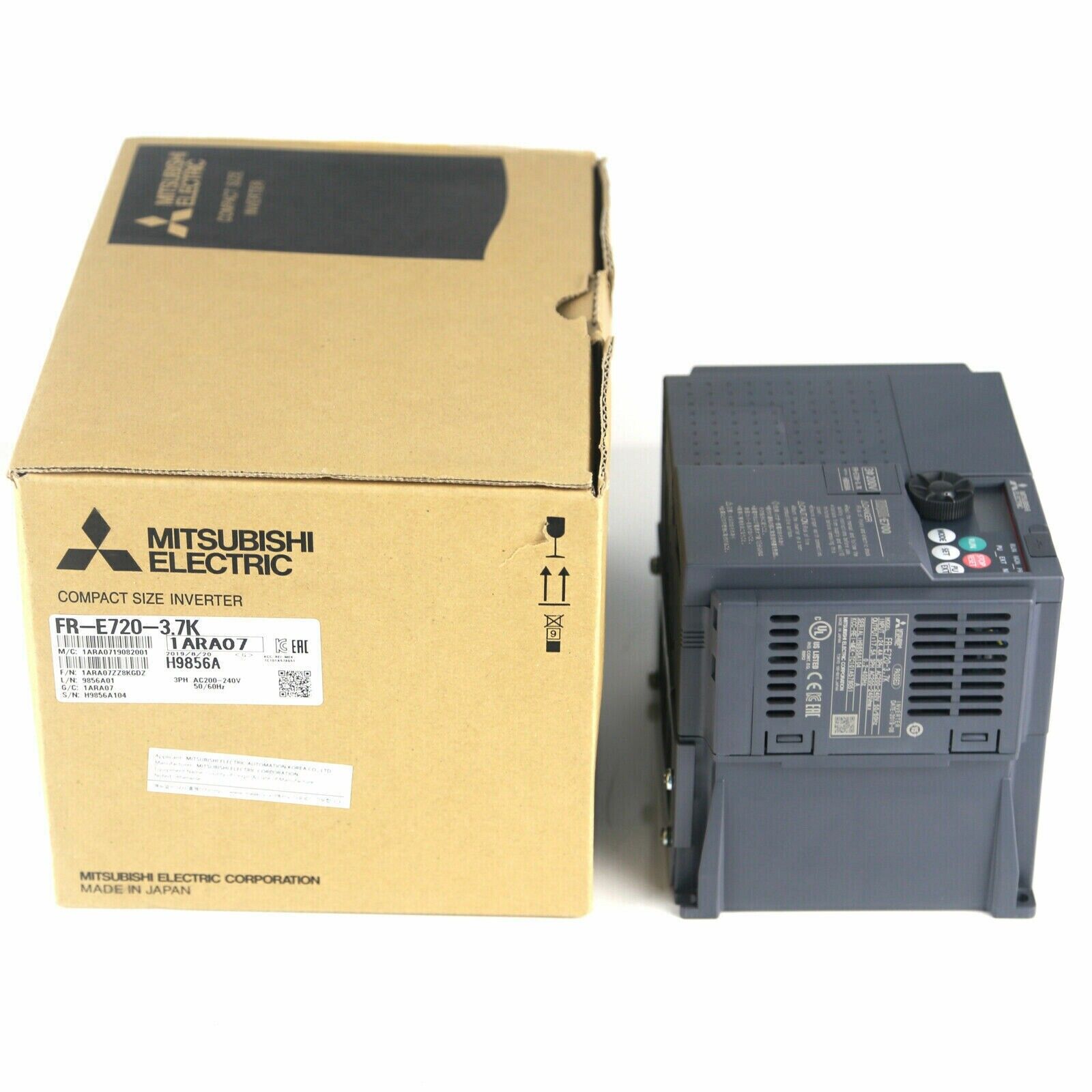 MITSUBISHI FR-E720-3.7K Inverter 3.7KW 220V - MITSUBISHI