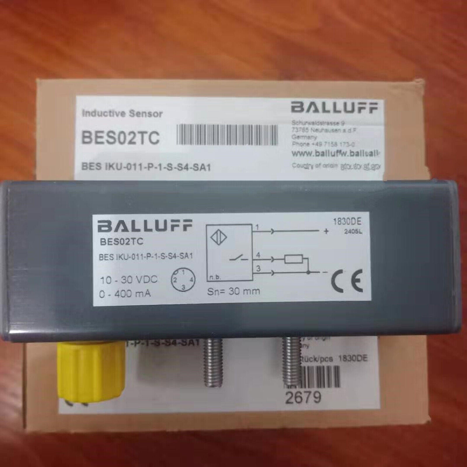 new 1pcs  balluff BES IKU-011-P-1-S-S4-SA1 Induktiver sensor SHIP