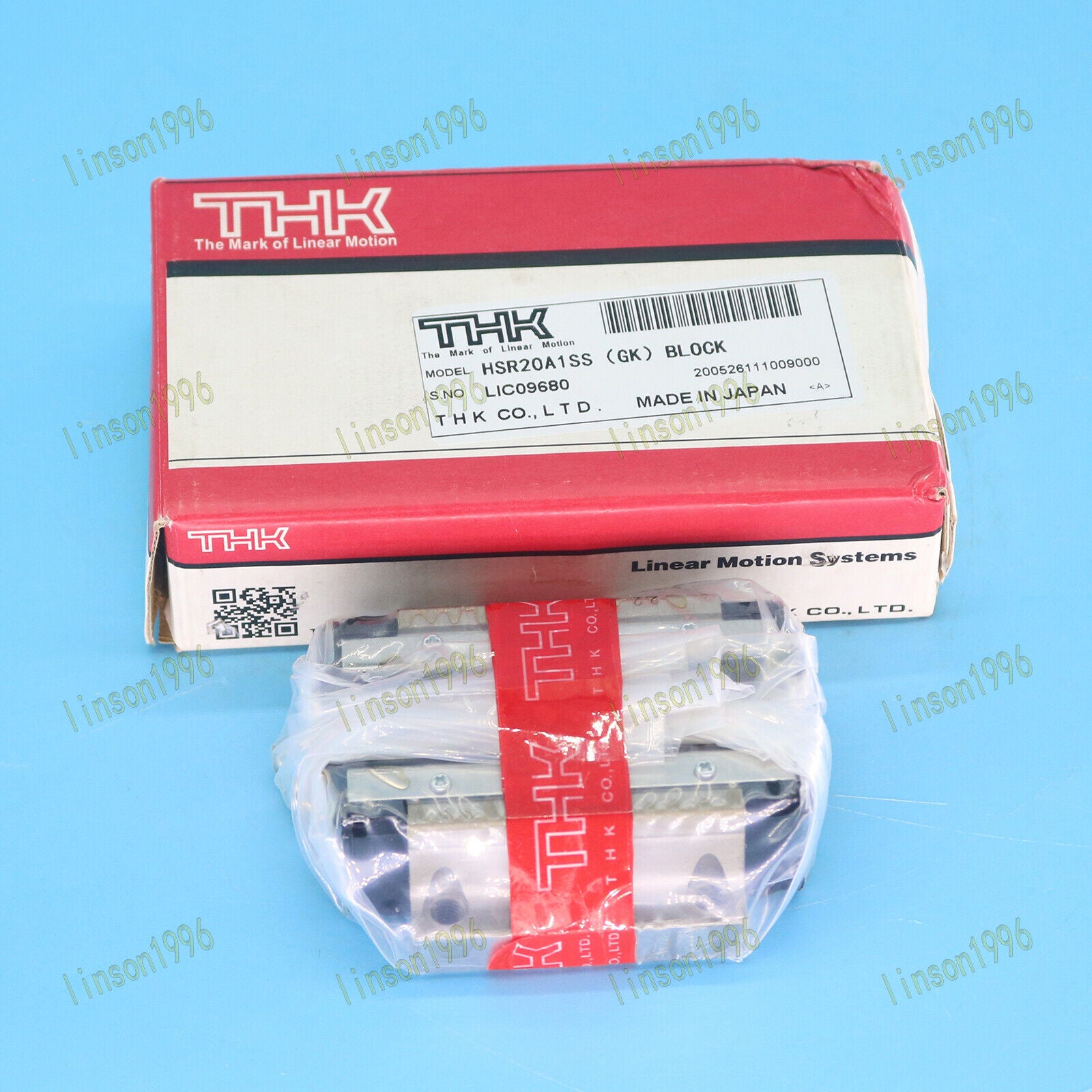 THK HSR20A1SS Linear Guide Rail Slider - THK