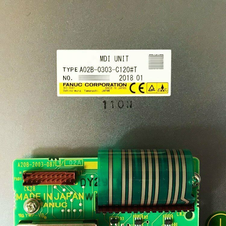 Used Fanuc A02B-0303-C120#T Operator Panel – Tested Good Condition - FANUC