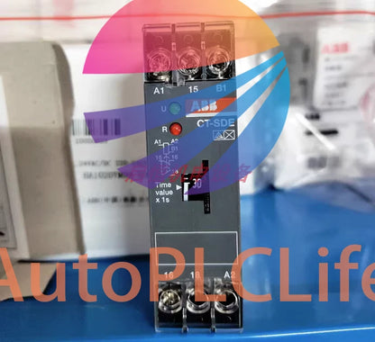 1PCS ABB time relay CT-SDE 0.3-30S 24V,220-240V AC