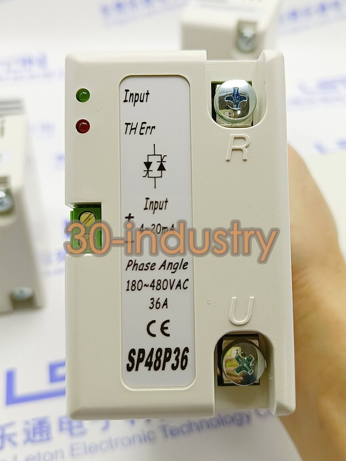 NWATT SP48P36 Single-Phase Power Regulator 36A 180-480VAC - NWATT