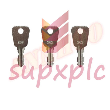 3pcs For ABB Robot IRC5 Control Cabinet Key 3HAC052287-002 Automatic Gear Switch