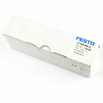 new In Box FESTO CP-E08-M8-CL 538788 Module - FESTO