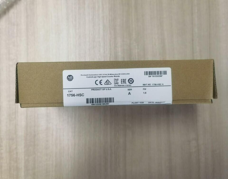 New Factory Sealed Allen-Bradley 1756-HSC ControlLogix High Speed Counter Module - ALLEN-BRADLEY