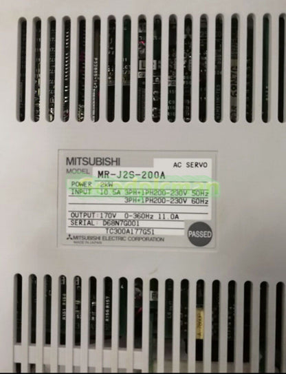 Factory sealed Mitsubishi MR-J2S-200A AC Servo Amplifier Drive PLC 1Pcs/
