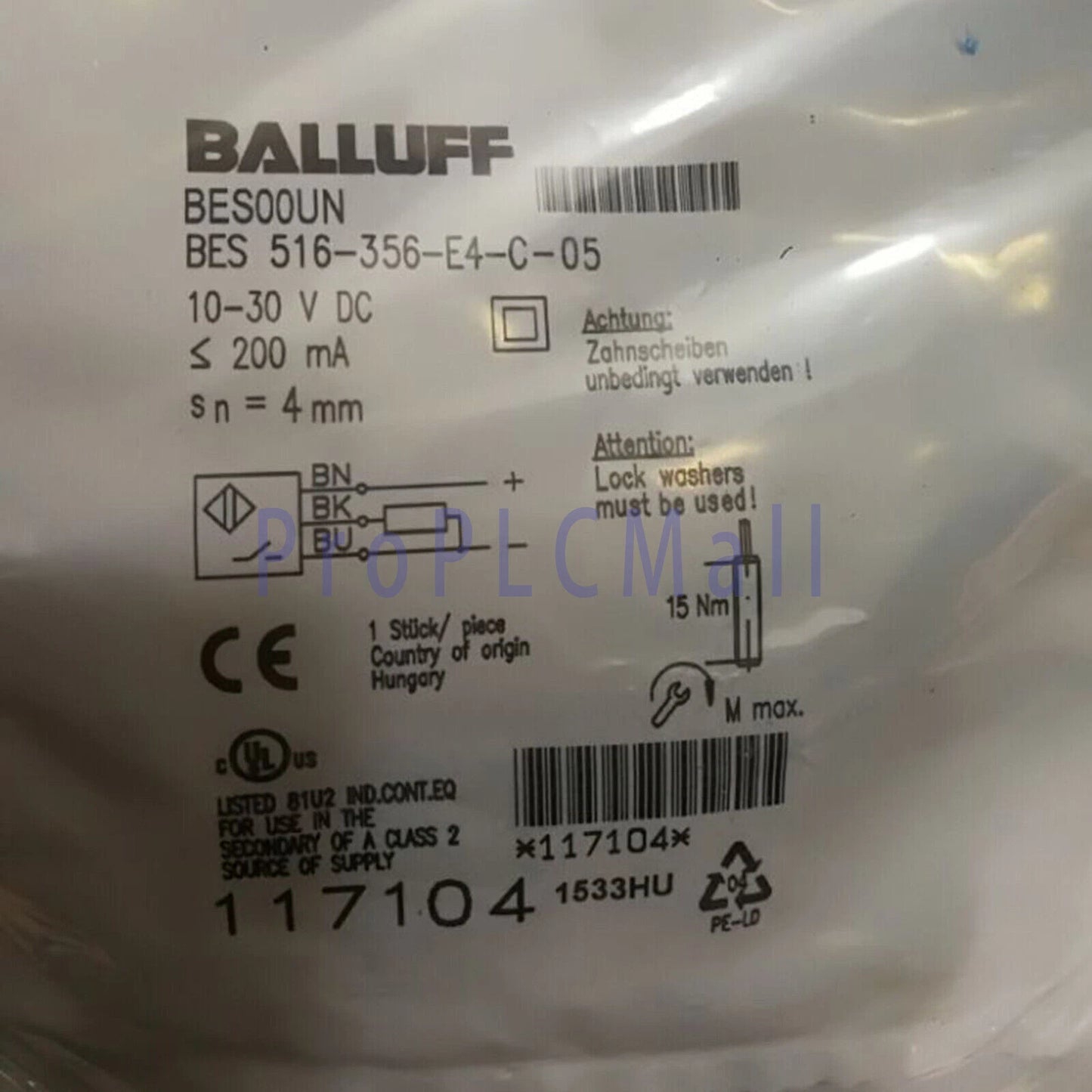 1PC Proximity Sensor BES 516-356-E4-C-05#