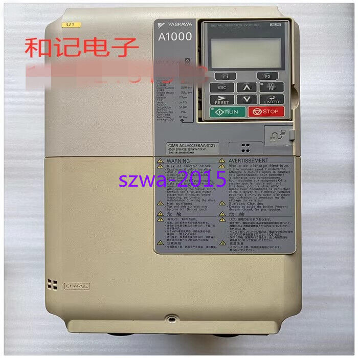 used 1pcs CIMR-AC4A0038BAA-0121