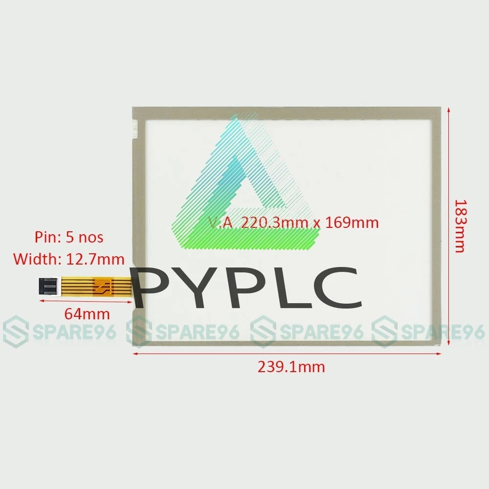 ONE . For CNH AFS pro 700 Intelliview IV Color Touch screen glass panel @106