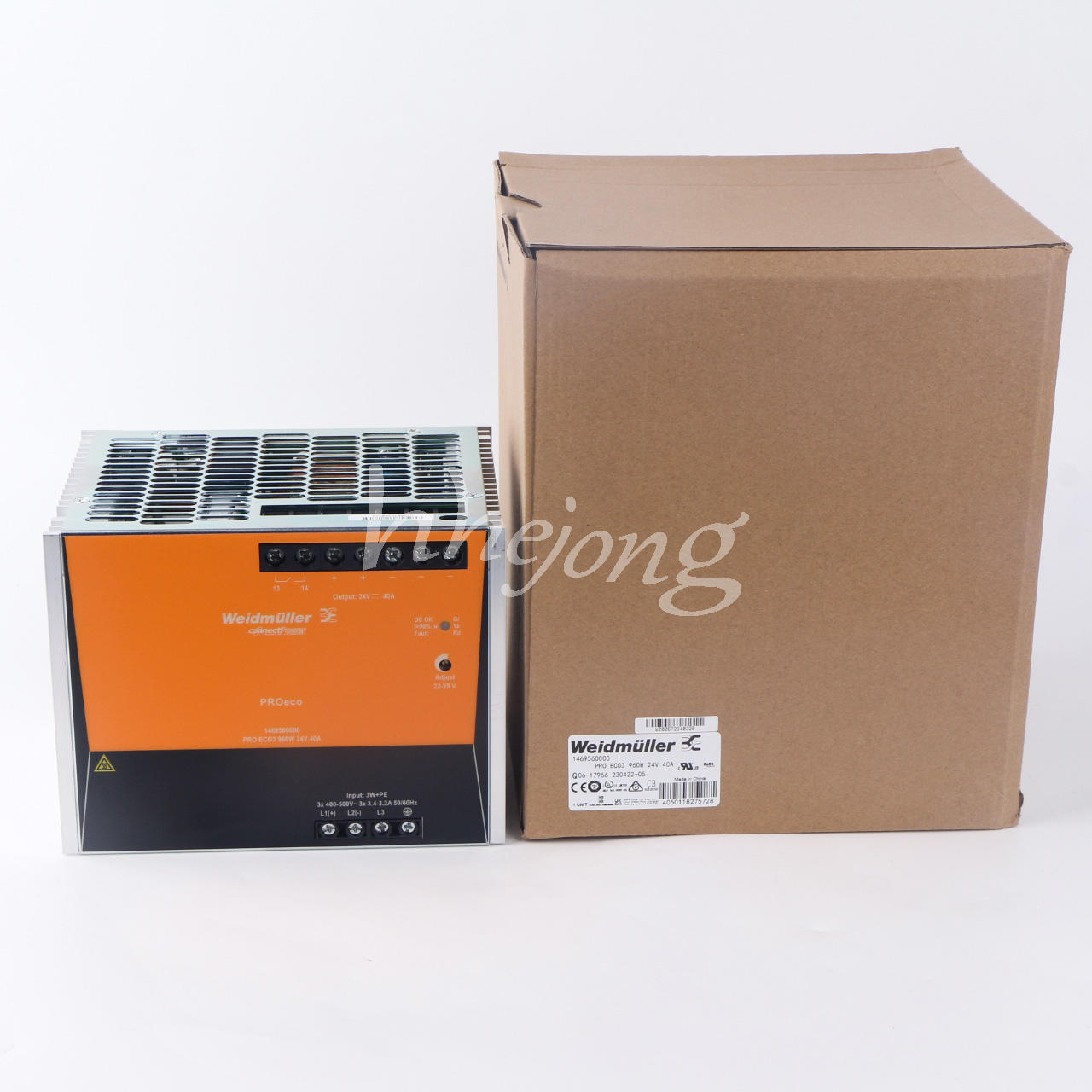 new Weidmüller Power Supply 1469560000 PRO ECO3 960W 24V 40A - WEIDMÜLLER