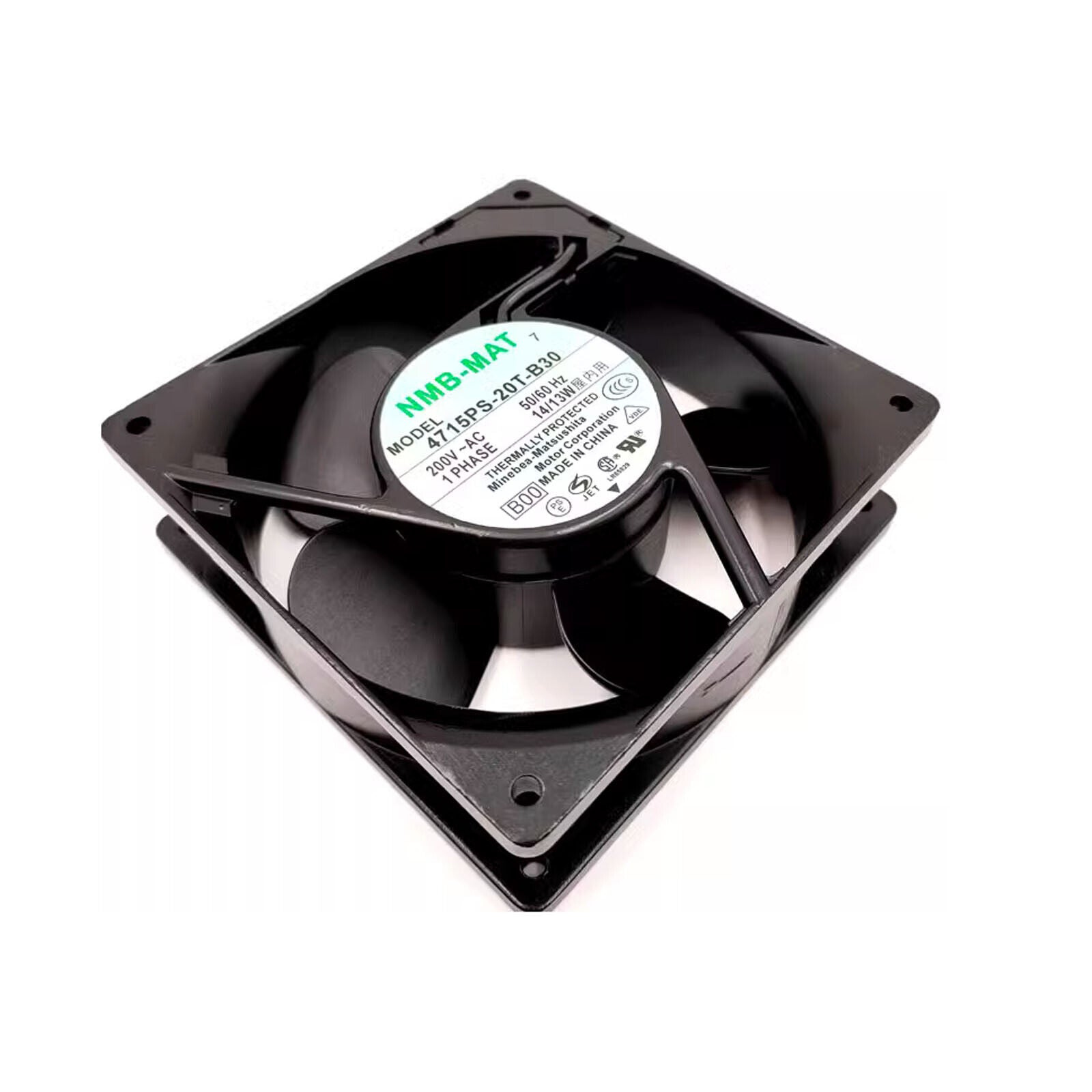 NBM-MAT 4715PS-20T-B30 14/13W 200V Cooling Fan - NBM-MAT