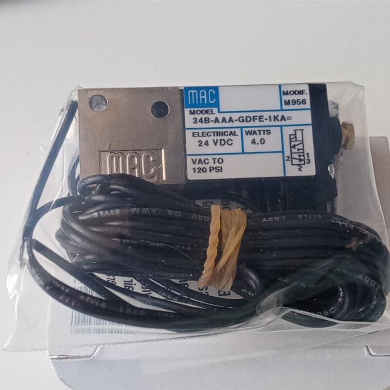 1pc For MAC solenoid valve 34B-AAA-GDFE-1KA M956