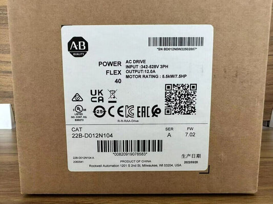 AB 22B-D012N104 SER A AC Drive - ABBOTT