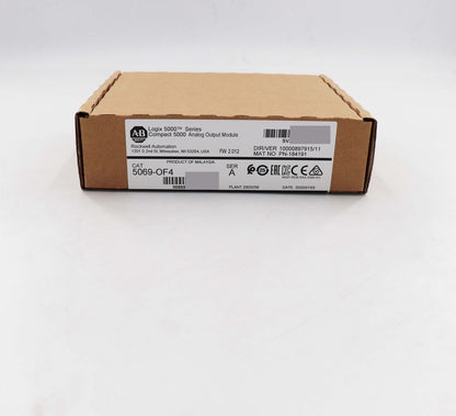 Allen-Bradley CompactLogix 5000 Analog Output Module 5069-OF4 | 5000 Series | 50 Analog Output Modules | CompactLogix | Industrial Automation | Process Control | 5069-OF4 - ALLEN-BRADLEY