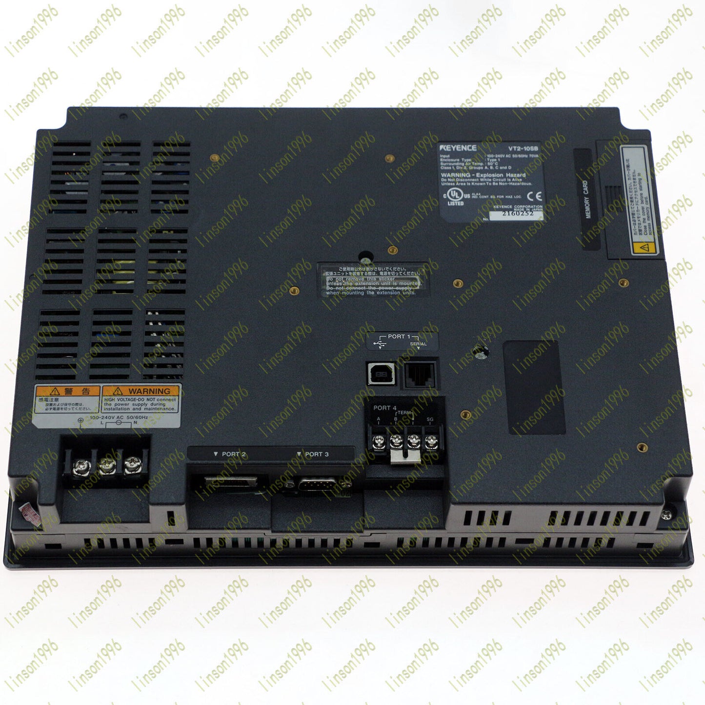 Used Keyence Touchscreen VT2-10SB – Good Condition - KEYENCE