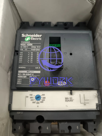 1PCS NSX100N MA50 3P LV429751 circuit breaker Schneider