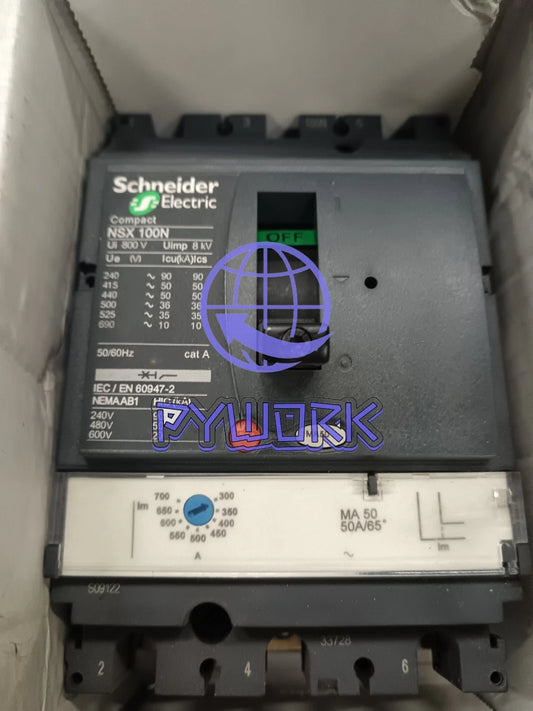 1PCS NSX100N MA50 3P LV429751 circuit breaker Schneider