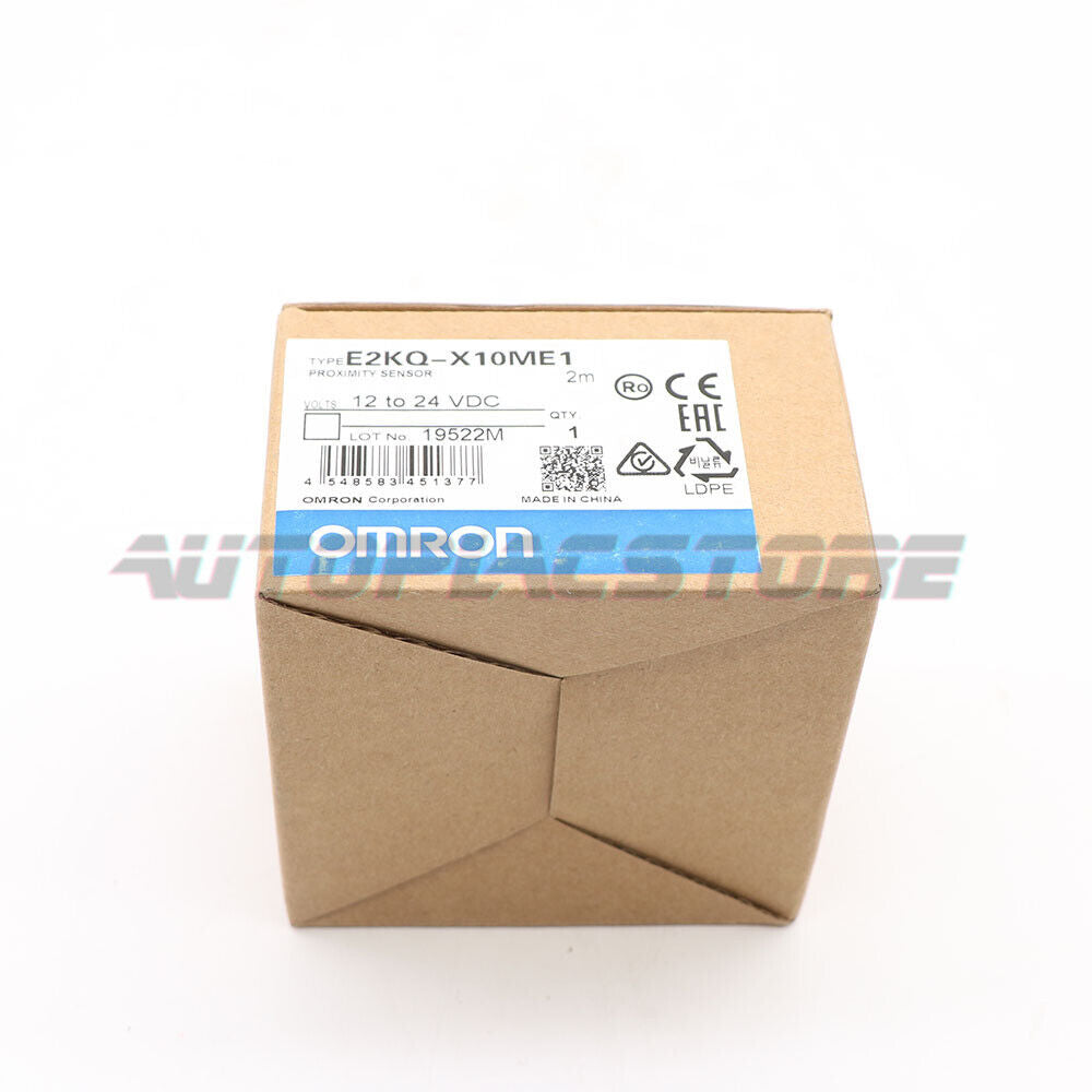 new 1Pcs E2KQ-X10ME1 Omron Proximity Switch E2KQX10ME1 12-24VDC - OMRON