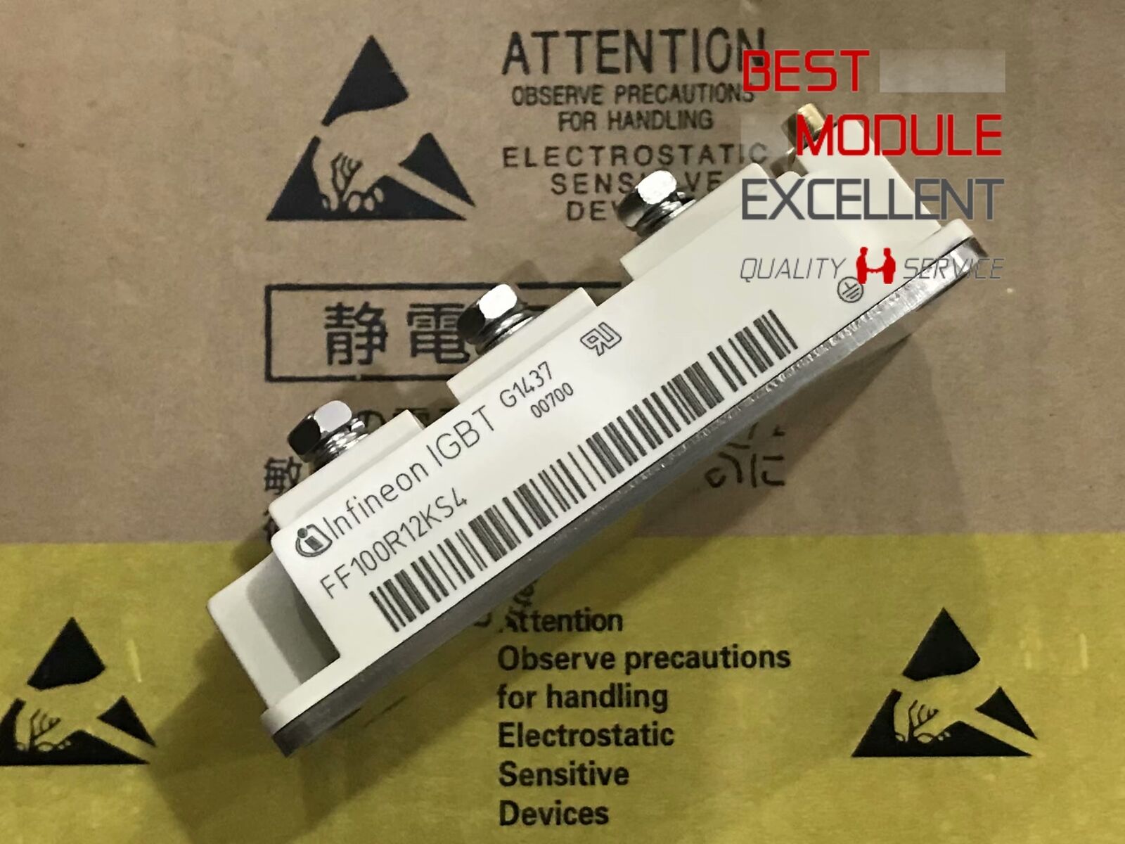 New 1PCS INFINEON FF100R12KS4 Power Supply Module - INFINEON