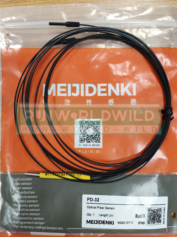 1PCS For MEIJIDENKI Optical Fiber Sensor PD-32