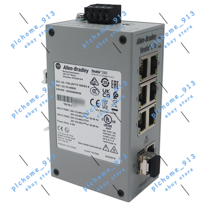 Sealed Allen Bradley Stratix 2000: Unmanaged Switch for Industrial Automation - ALLEN BRADLEY