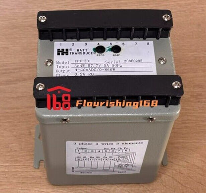1Pcs For FPW301 4-20mADC power plant current, voltage, and frequency transmitter