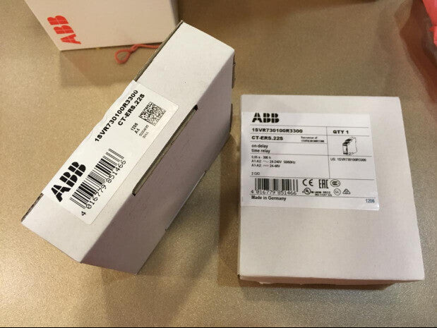 1PCS ABB CT-ERS.22S 1SVR730100R3300 Time Relay 0.05s-300h In Box *BA